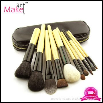 Professional beauty natural hair make up brush set